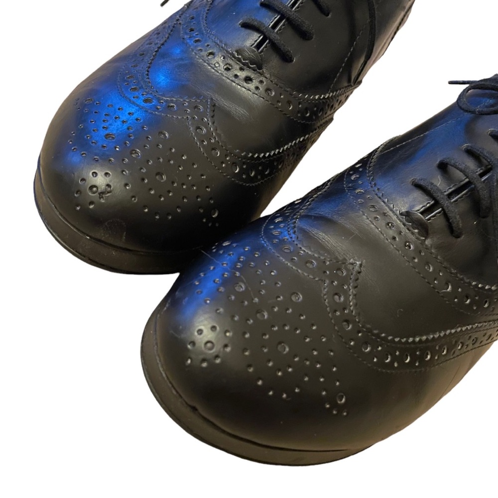 Robert Clergerie Demile Platform Patent Oxford Lace Up Loafers - Picture 8 of 13